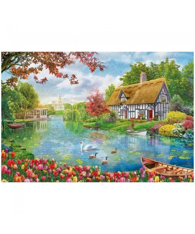 Quebra Cabeça Puzzle 6000 Peças Recanto das Flores - Grow 03741